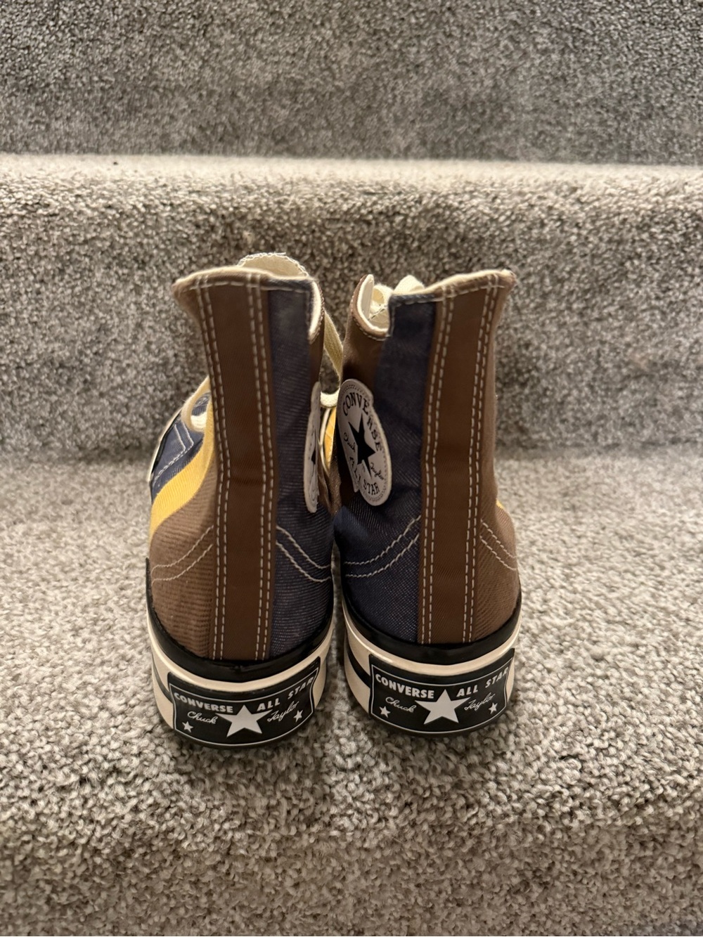 Colorblock High-Top Converse - Picture 7 of 9